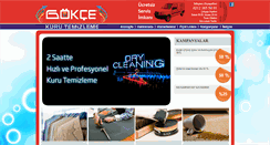 Desktop Screenshot of gokcekurutemizleme.com